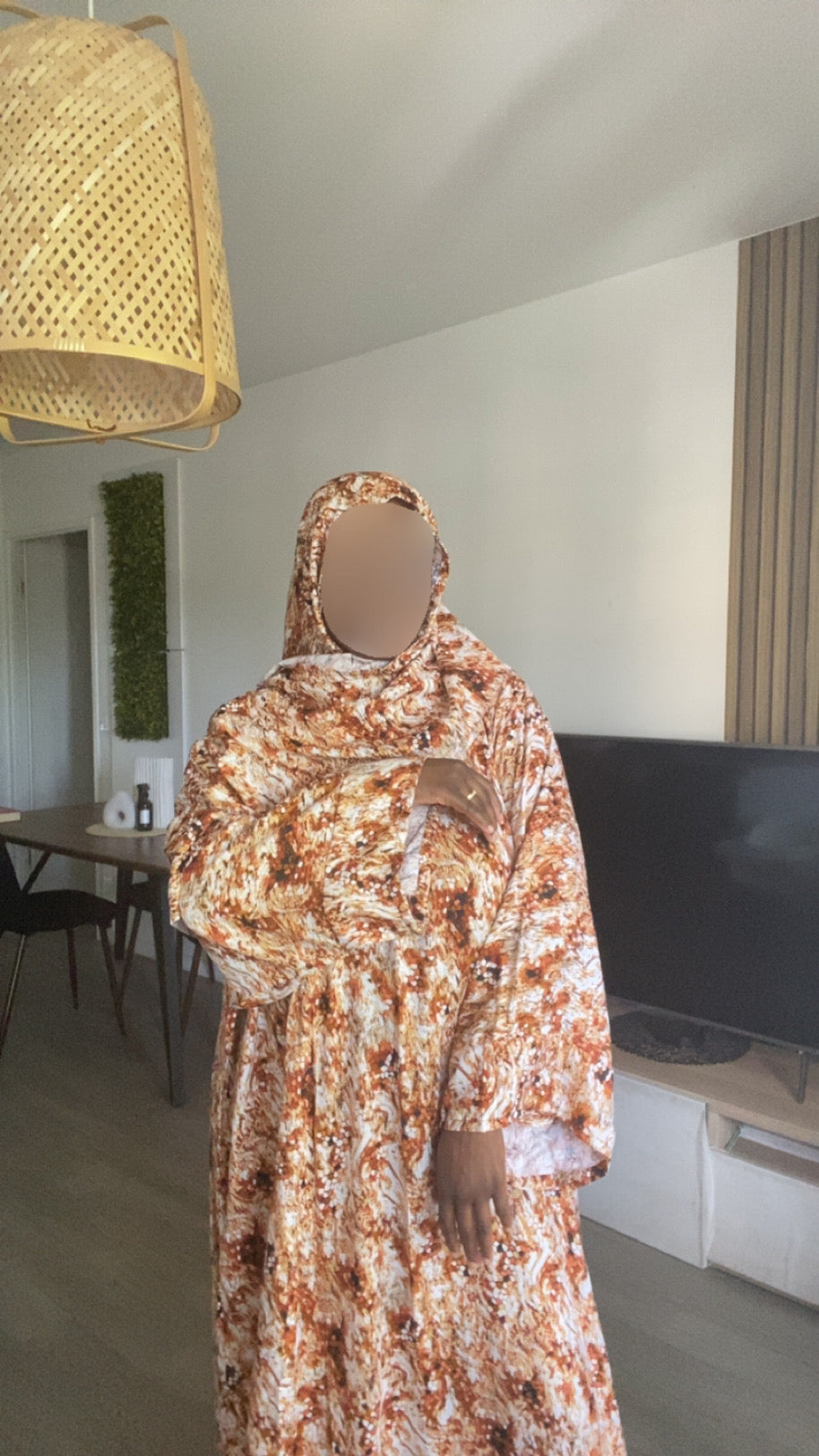 ROBE LONGUE EN COTON
