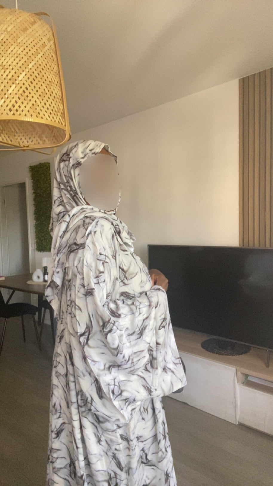ROBE LONGUE EN COTON