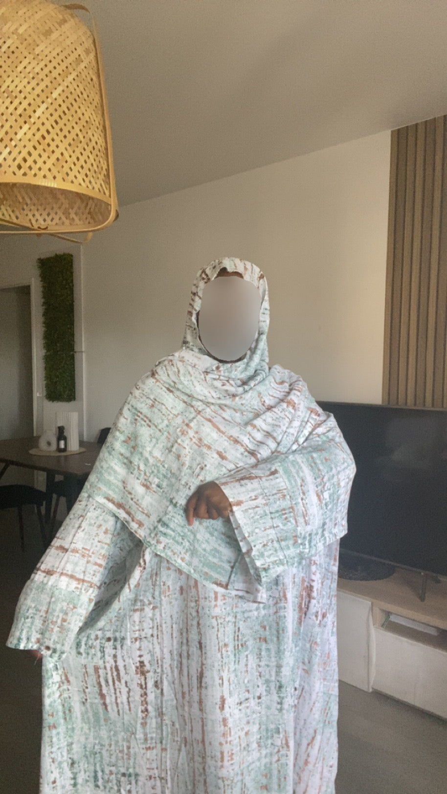 ROBE LONGUE EN COTON