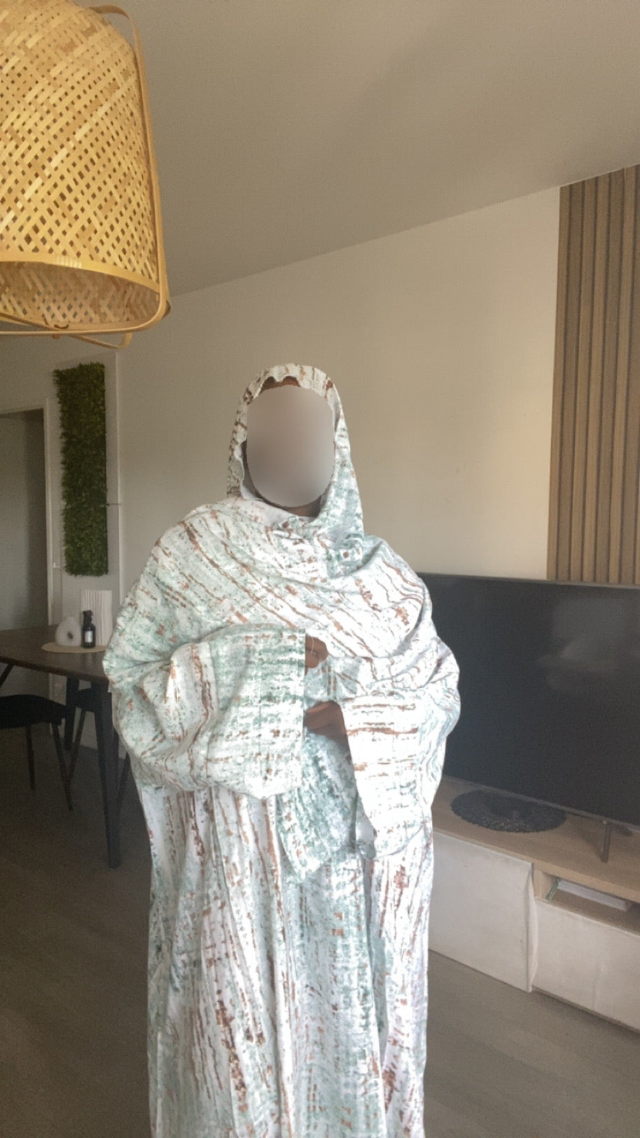 ROBE LONGUE EN COTON
