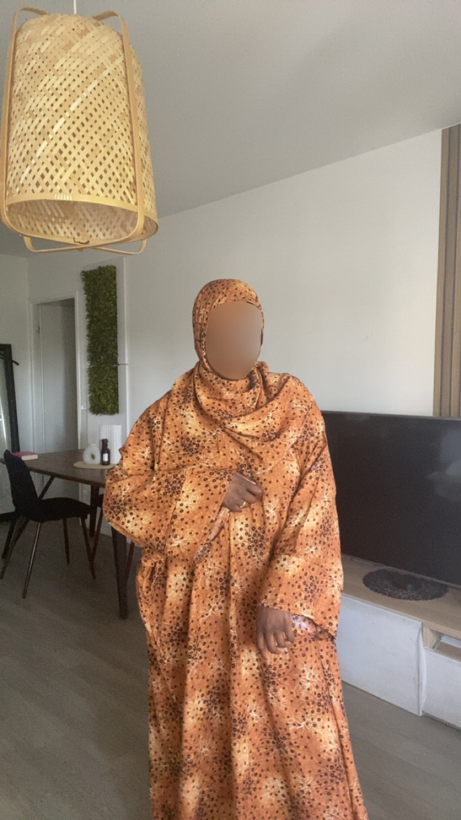 ROBE LONGUE EN COTON (Copie)