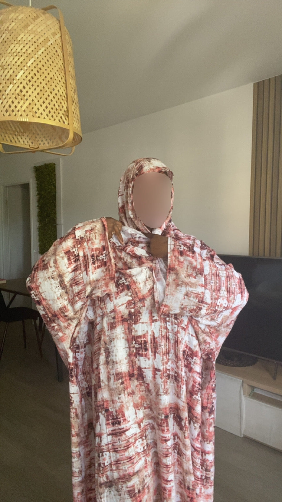 ROBE LONGUE EN COTON